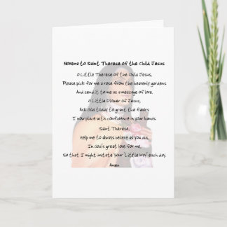 St. Therese Karte