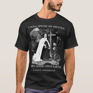 St Therese Lisieux Katholische Heilige Inspiration T-Shirt