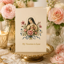 St. Thérèse Meine Berufung ist Liebe