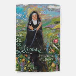 St. Therese of Lisieux Garden Flag (vollständige B