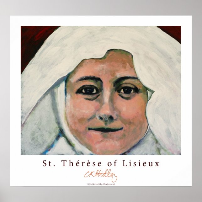 St. Thérèse of Lisieux Poster (Vorne)
