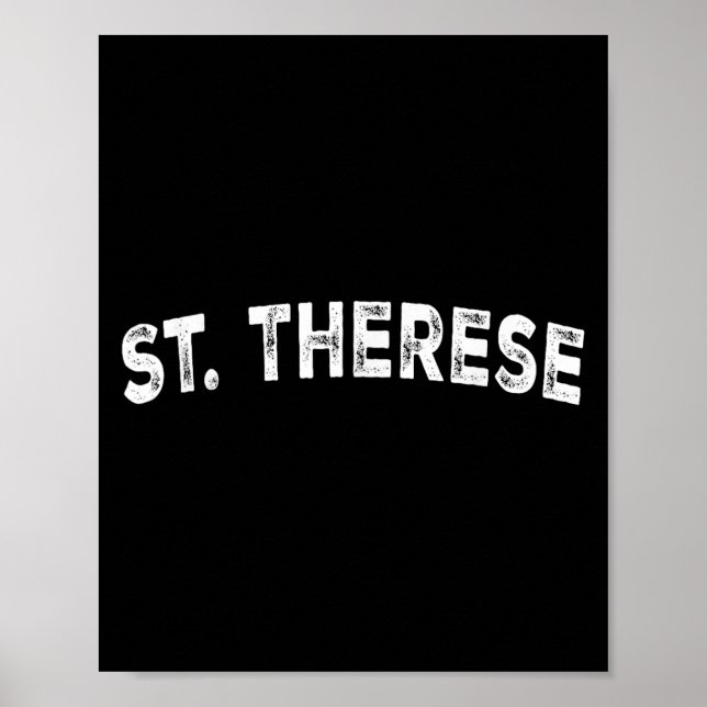 St. Therese  Poster (Vorne)