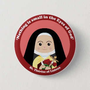 St. Thérèse von Lisieux Button