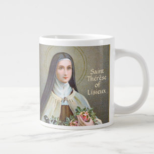 St. Therese von Lisieux die kleine Blume (BJE 01) Jumbo-Tasse