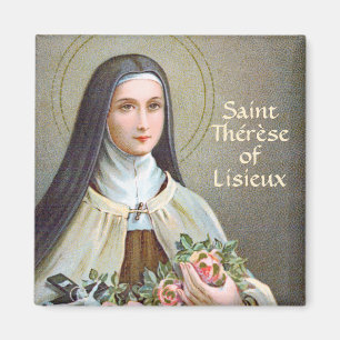 St. Therese von Lisieux die kleine Blume (BJE 01) Magnet