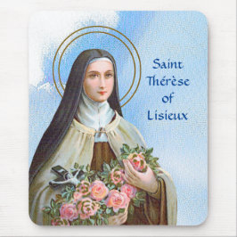 St. Therese von Lisieux die kleine Blume (BJE 01) Mousepad