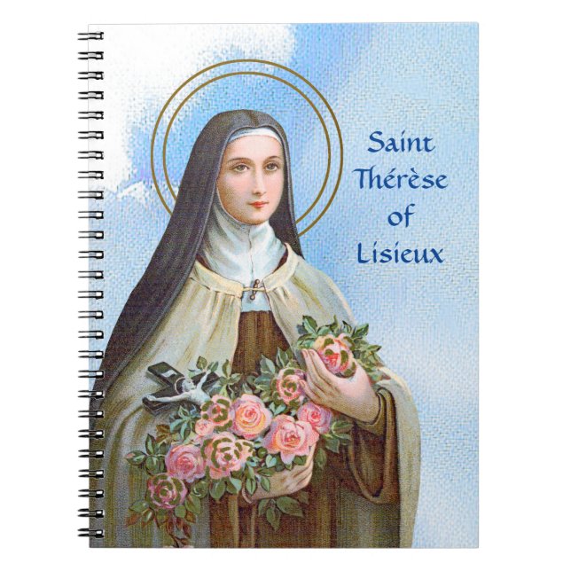 St. Thérèse von Lisieux die kleine Blume (BJE 01) Notizblock (Vorderseite)