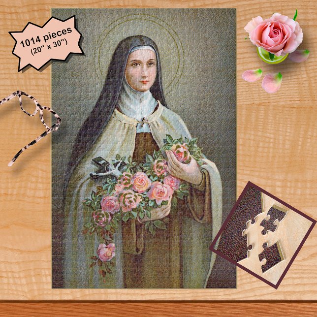 St. Therese von Lisieux die kleine Blume (BJE 01) Puzzle (Von Creator hochgeladen)