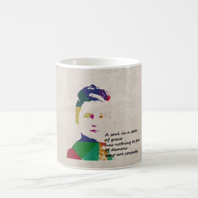 St. Therese von Lisieux Kaffeetasse (Mittel)