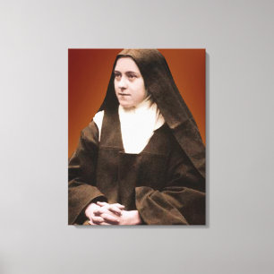 St. Therese von Lisieux Leinwanddruck