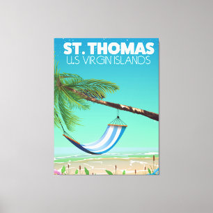 St. Thomas Amerikanische Jungferninseln. Leinwanddruck