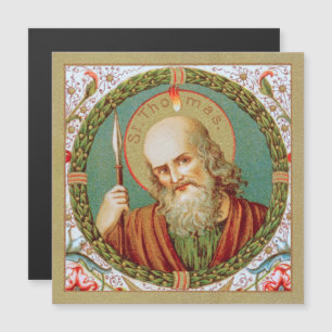 St Thomas, Apostel (JMAS12) Magnetische Grußkarte Magnetkarte