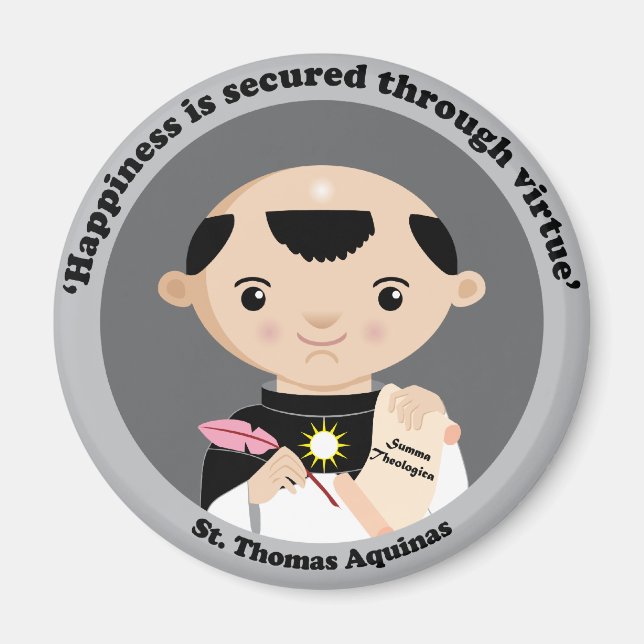 St. Thomas Aquinas Magnet (Vorne)