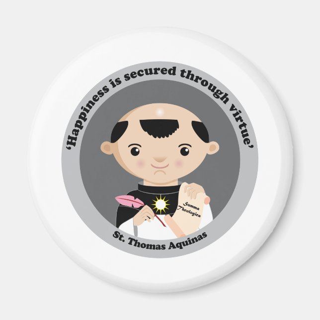 St. Thomas Aquinas Magnet (Vorne)