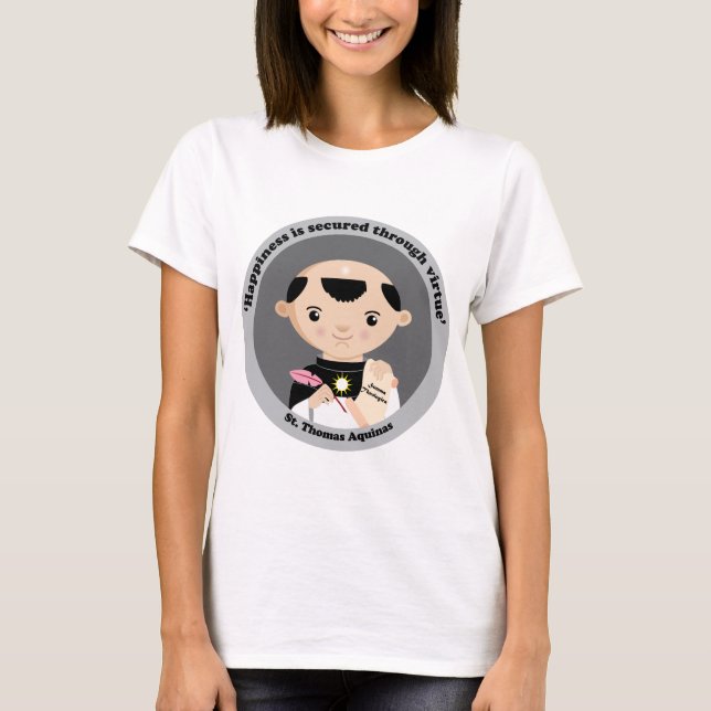 St. Thomas Aquinas T-Shirt (Vorderseite)