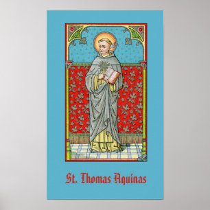 St. Thomas Aquinas (VVP 002) Poster