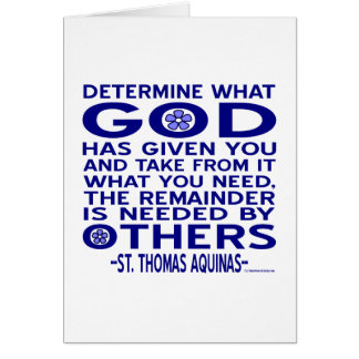 St. Thomas Aquinas Zitat