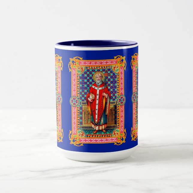 St. Thomas Becket in Red Chasuble (K 34) Tasse (Zentrum)