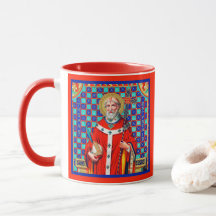 St. Thomas Becket in Red Chasuble (K 34) Tasse