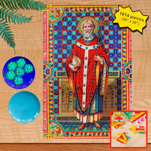 St. Thomas Becket in roter Kasel (K 34) Puzzle
