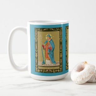 St. Thomas Becket mit Schwert in der Mitra (P 005) Kaffeetasse