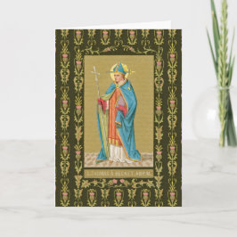 St. Thomas Becket mit Schwert in Miter (P 005) Karte