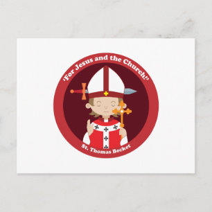 St. Thomas Becket Postkarte