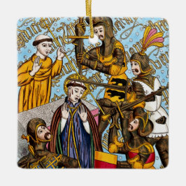 St. Thomas Beckets Martyrdom (M 031) Keramikornament