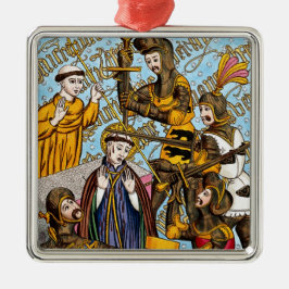 St. Thomas Beckets Martyrdom (M 031) Ornament Aus Metall