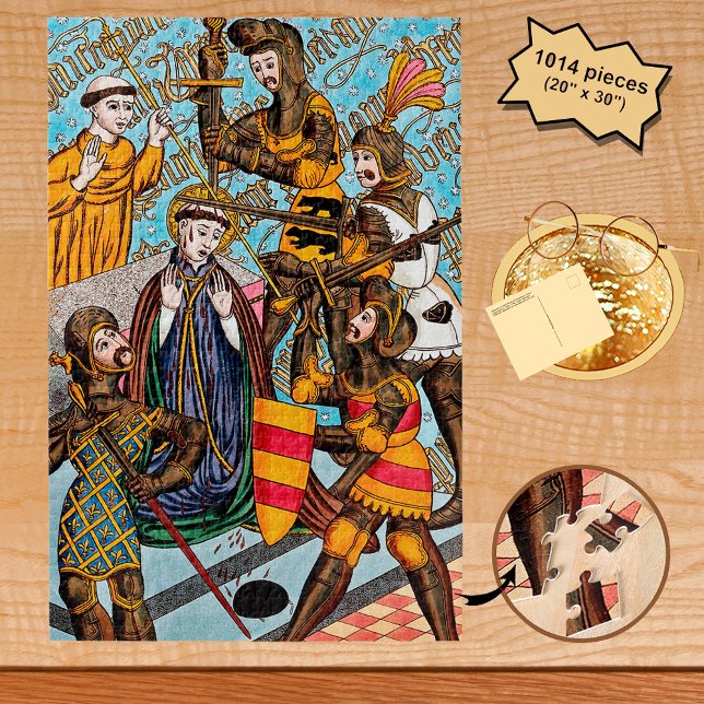 St. Thomas Beckets Martyrdom (M 031) Puzzle (Von Creator hochgeladen)