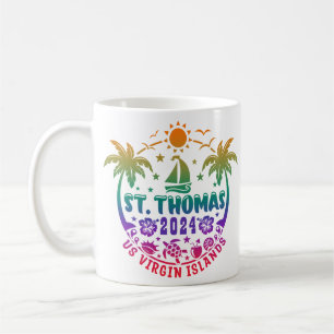 St. Thomas Bliss: Tropische Jungfrau Kaffeetasse