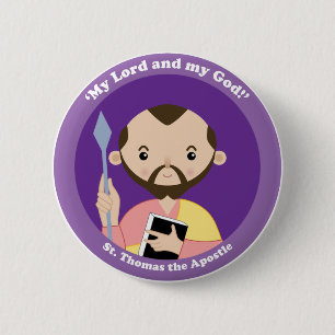 St Thomas der Apostel Button