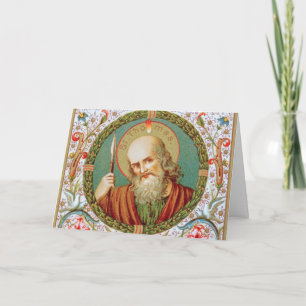 St. Thomas der Apostel (JMAS12) Blank Gruß Karte