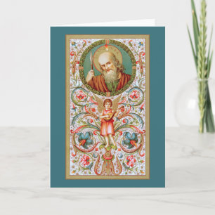St Thomas der Apostel (JMAS12) Leere Grußkarte Karte