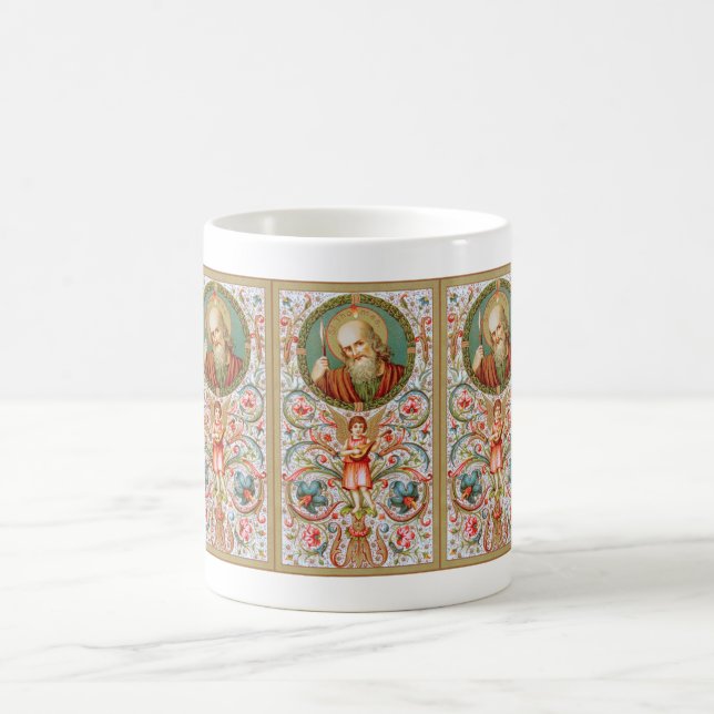St. Thomas der Apostel (JMAS 12) Kaffeetasse (Mittel)