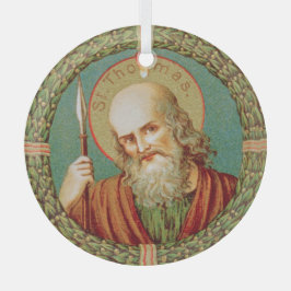 St. Thomas der Apostel (JMAS 12) Ornament Aus Glas