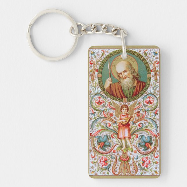 St. Thomas der Apostel (JMAS 12) Schlüsselanhänger (Vorderseite)