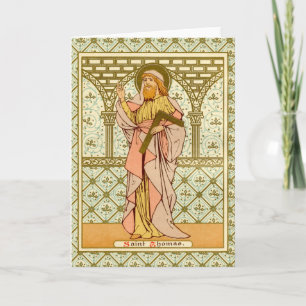 St. Thomas der Apostel (RLS 18) Leere Grußkarte Karte