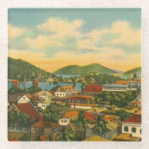 St Thomas Glasuntersetzer