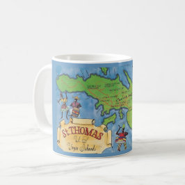 St. Thomas Jungfrau Islands Kaffeetasse