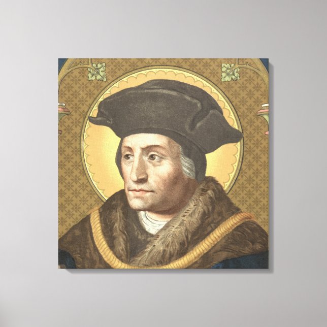 St. Thomas More (SAU 026) 24"x24" Leinwanddruck (Vorderseite)