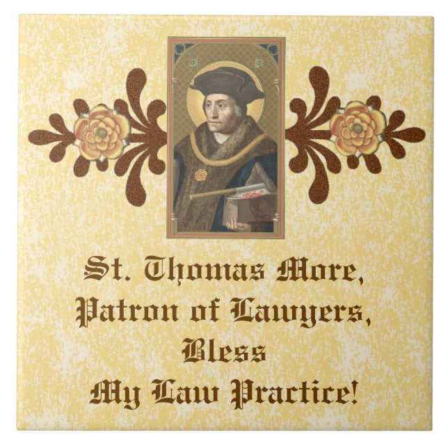 St. Thomas More (SAU 026) Anwaltspraxis Segen Fliese (Vorderseite)