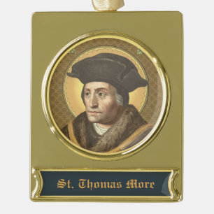 St. Thomas More (SAU 026) Banner-Ornament Gold
