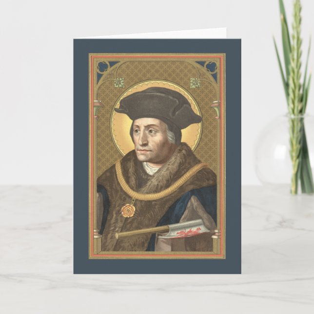 St. Thomas More (SAU 026) Blank Greeting Card 1 Karte (Vorderseite)