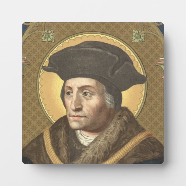 St. Thomas More (SAU 026) Square Fotoplatte (Vorderseite)