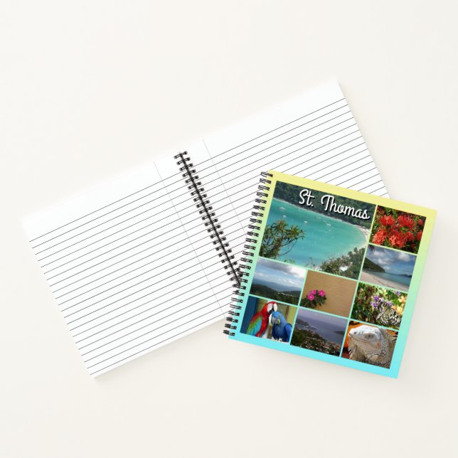 St. Thomas Notebook Notizbuch (Innenseite)