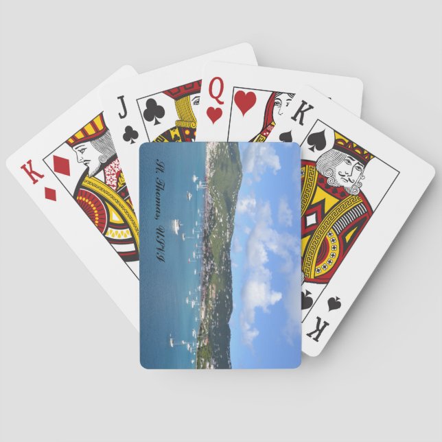 St. Thomas Playing Cards Spielkarten (Rückseite)