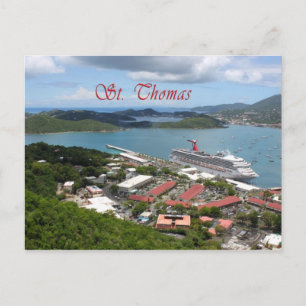 St. Thomas PostCard Postkarte