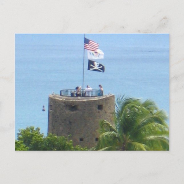 St Thomas Postkarte (Vorderseite)