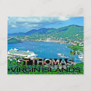 St Thomas Postkarte